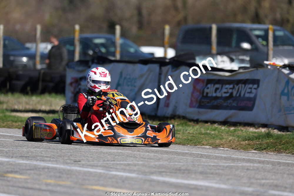 KA100 — 28/02 & 01/03/2026 : 1ère manche du Championnat du Sud 2026 à Aigues-Vives (photos Stéphane Agnus) 2026 — karting