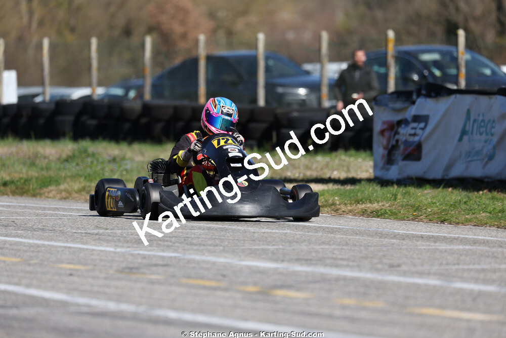KA100 — 28/02 & 01/03/2026 : 1ère manche du Championnat du Sud 2026 à Aigues-Vives (photos Stéphane Agnus) 2026 — karting