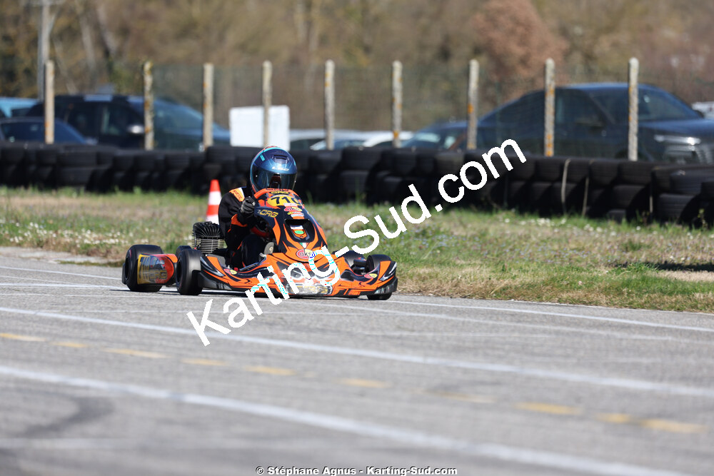KA100 — 28/02 & 01/03/2026 : 1ère manche du Championnat du Sud 2026 à Aigues-Vives (photos Stéphane Agnus) 2026 — karting