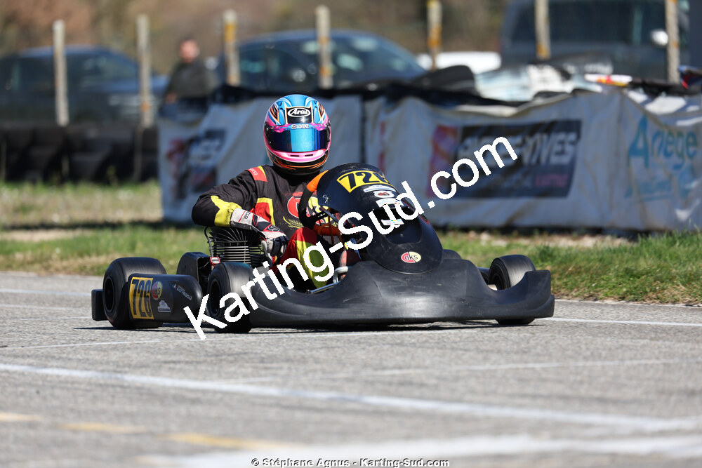 KA100 — 28/02 & 01/03/2026 : 1ère manche du Championnat du Sud 2026 à Aigues-Vives (photos Stéphane Agnus) 2026 — karting