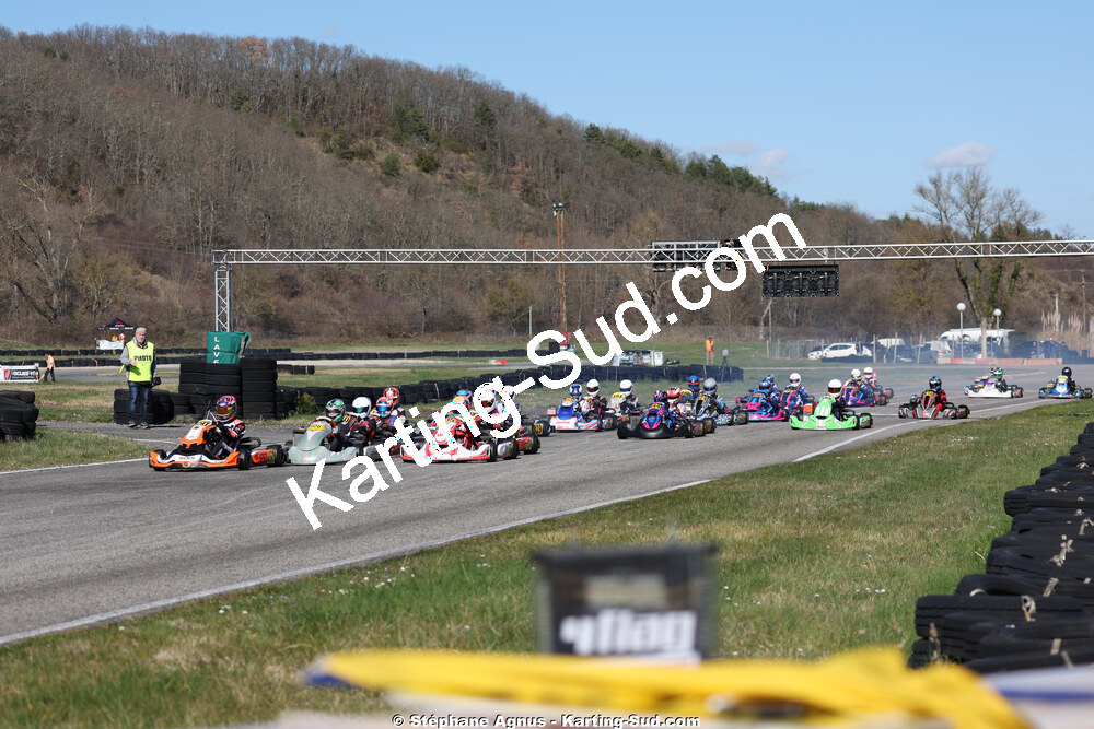 Nationale — 28/02 & 01/03/2026 : 1ère manche du Championnat du Sud 2026 à Aigues-Vives (photos Stéphane Agnus) 2026 — karting
