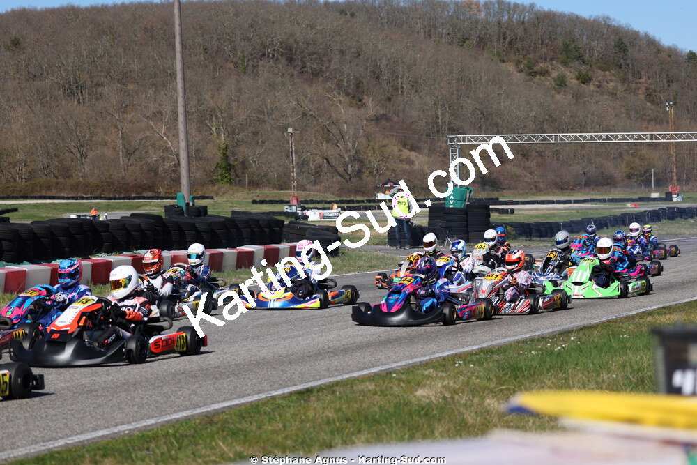 Nationale — 28/02 & 01/03/2026 : 1ère manche du Championnat du Sud 2026 à Aigues-Vives (photos Stéphane Agnus) 2026 — karting