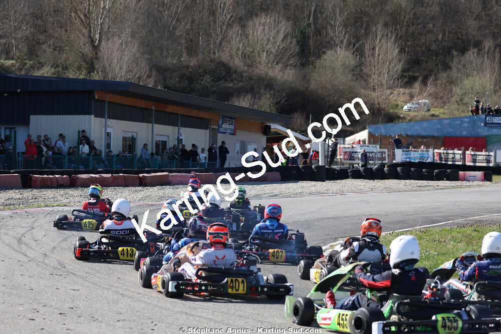Nationale — 28/02 & 01/03/2026 : 1ère manche du Championnat du Sud 2026 à Aigues-Vives (photos Stéphane Agnus) 2026 — karting
