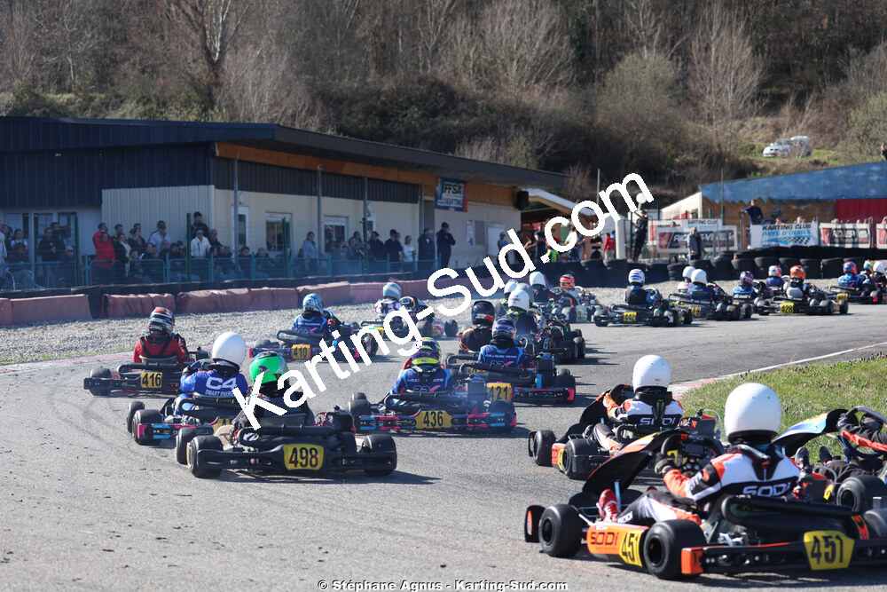 Nationale — 28/02 & 01/03/2026 : 1ère manche du Championnat du Sud 2026 à Aigues-Vives (photos Stéphane Agnus) 2026 — karting
