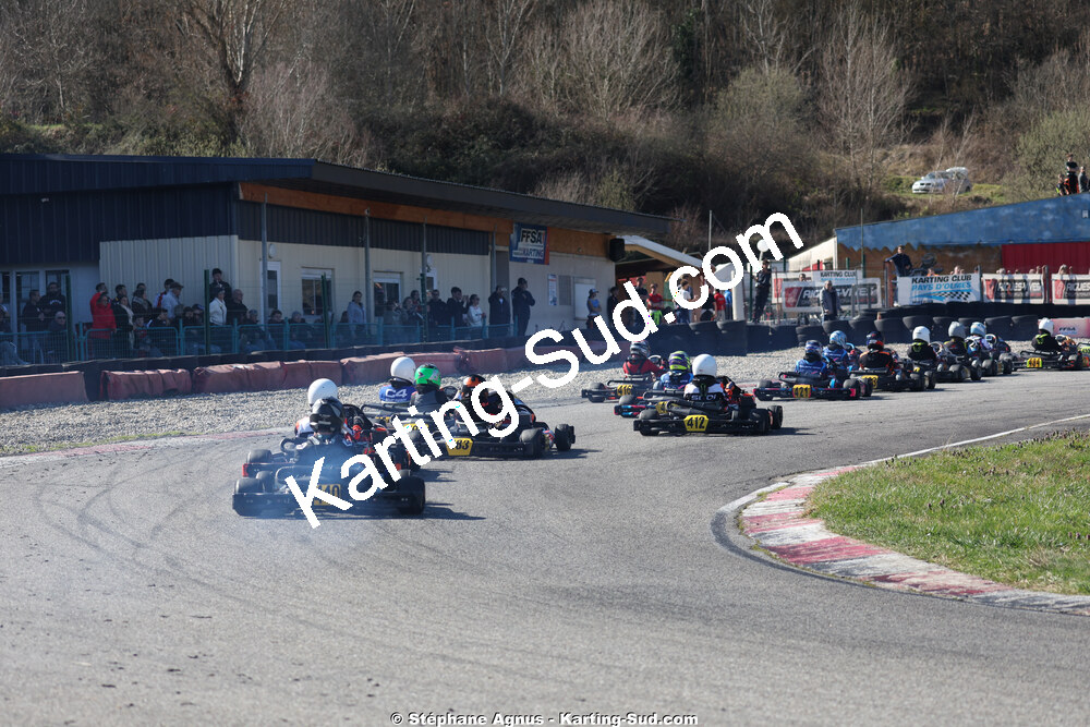 Nationale — 28/02 & 01/03/2026 : 1ère manche du Championnat du Sud 2026 à Aigues-Vives (photos Stéphane Agnus) 2026 — karting