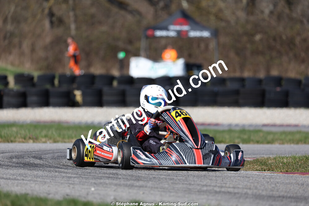 Romain LOPEZ — 28/02 & 01/03/2026 : 1ère manche du Championnat du Sud 2026 à Aigues-Vives (photos Stéphane Agnus) 2026 — karting