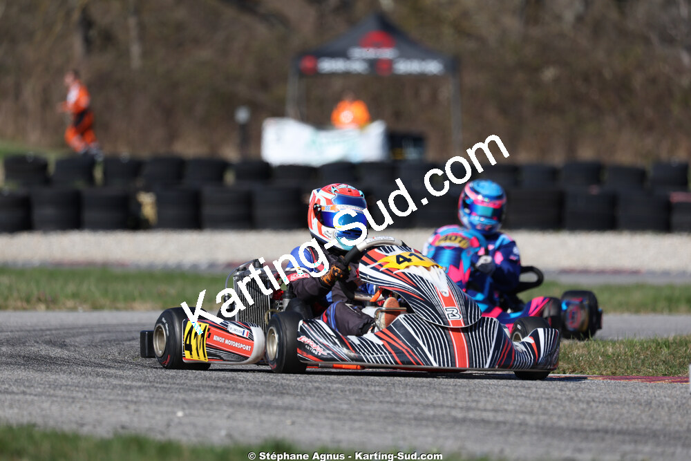 Marcel LIMOUSIN — 28/02 & 01/03/2026 : 1ère manche du Championnat du Sud 2026 à Aigues-Vives (photos Stéphane Agnus) 2026 — karting