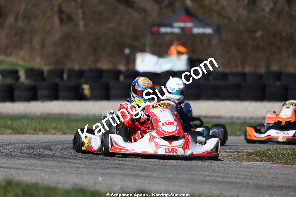 Antton BOUCHARD — 28/02 & 01/03/2026 : 1ère manche du Championnat du Sud 2026 à Aigues-Vives (photos Stéphane Agnus) 2026 — karting