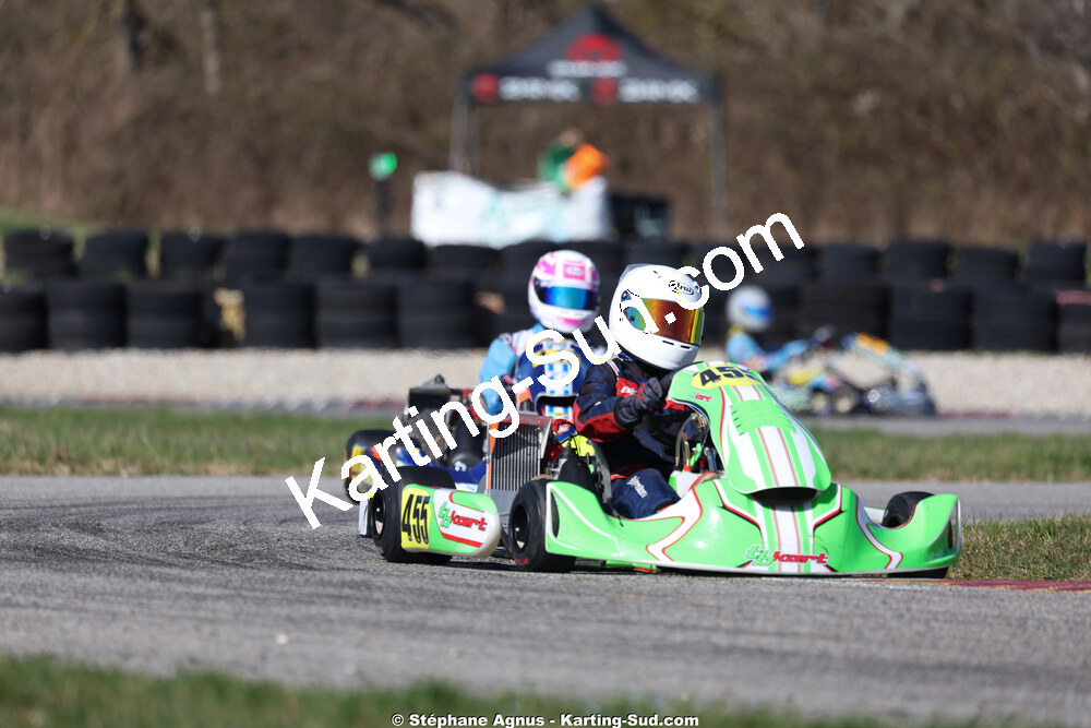 Martin RAYNAUD — 28/02 & 01/03/2026 : 1ère manche du Championnat du Sud 2026 à Aigues-Vives (photos Stéphane Agnus) 2026 — karting