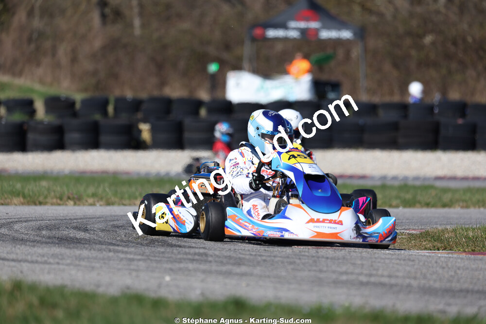 Thiago ARECHAGA ROUSSEAU — 28/02 & 01/03/2026 : 1ère manche du Championnat du Sud 2026 à Aigues-Vives (photos Stéphane Agnus) 2026 — karting