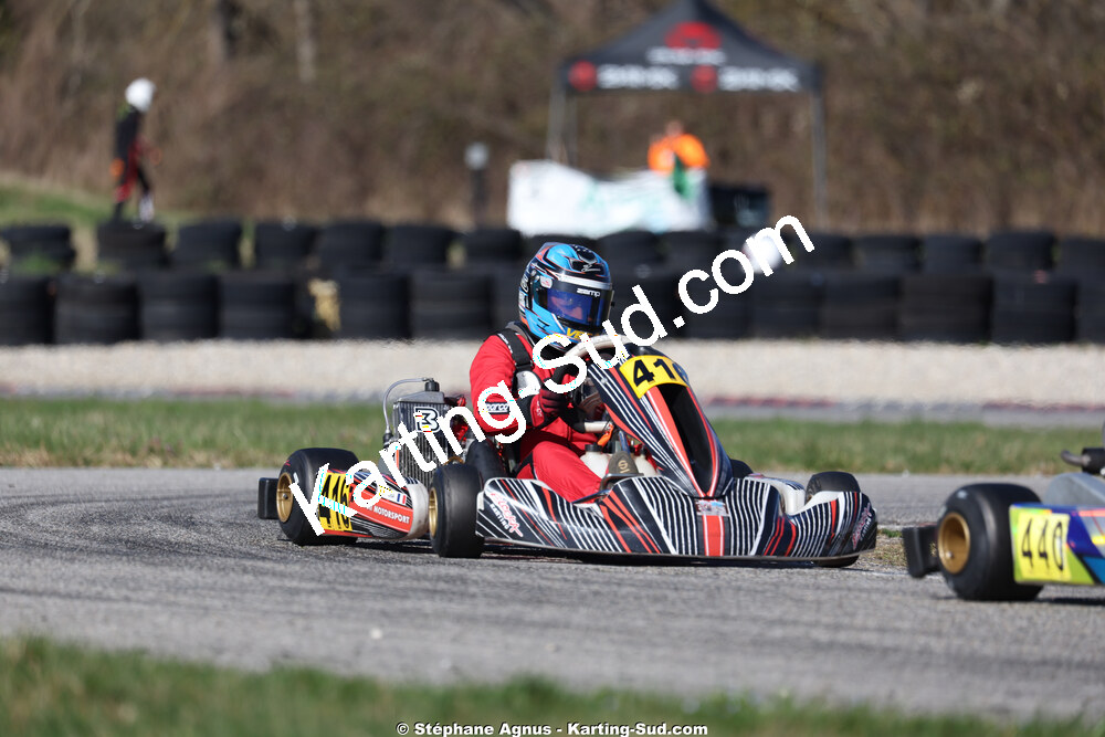Alessandro MASSA — 28/02 & 01/03/2026 : 1ère manche du Championnat du Sud 2026 à Aigues-Vives (photos Stéphane Agnus) 2026 — karting