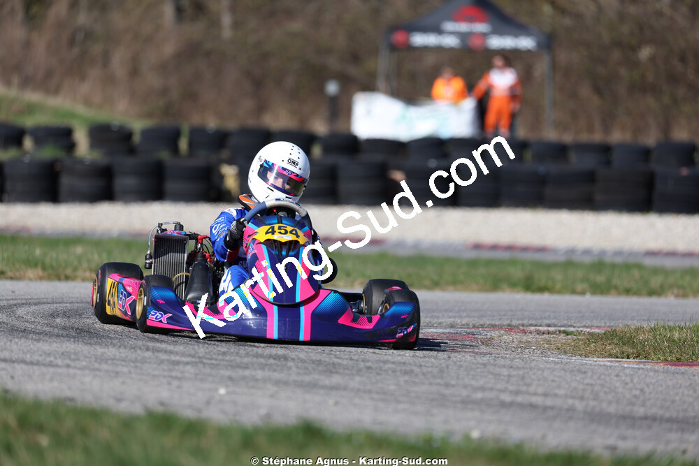 Léa VINCELOT — 28/02 & 01/03/2026 : 1ère manche du Championnat du Sud 2026 à Aigues-Vives (photos Stéphane Agnus) 2026 — karting