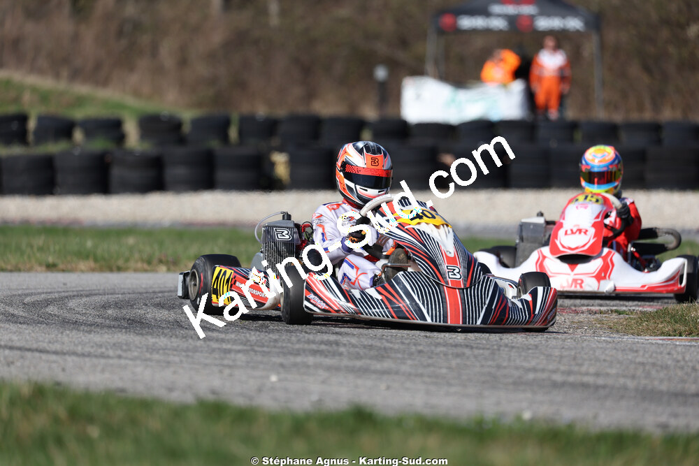 Arthur BENOIT — 28/02 & 01/03/2026 : 1ère manche du Championnat du Sud 2026 à Aigues-Vives (photos Stéphane Agnus) 2026 — karting