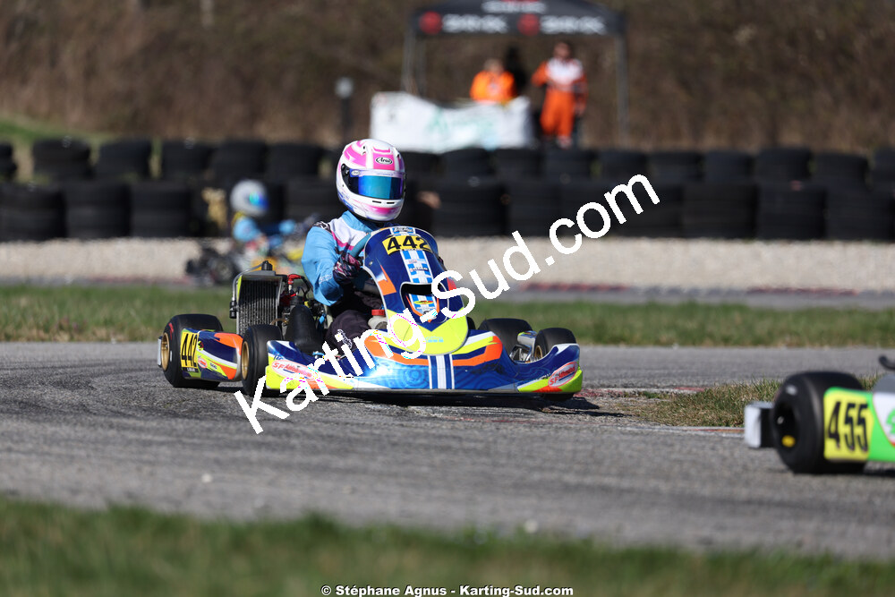 Sacha BOULARD — 28/02 & 01/03/2026 : 1ère manche du Championnat du Sud 2026 à Aigues-Vives (photos Stéphane Agnus) 2026 — karting