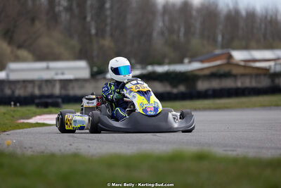 08/03/2026 : 1ère manche de l’Atlantic Trophée à Lescar (photos Marc Belly) 2026 — karting