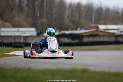 08/03/2026 : 1ère manche de l’Atlantic Trophée à Lescar (photos Marc Belly) 2026 — karting