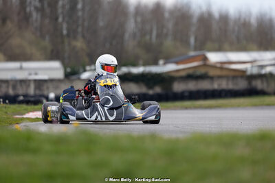 08/03/2026 : 1ère manche de l’Atlantic Trophée à Lescar (photos Marc Belly) 2026 — karting