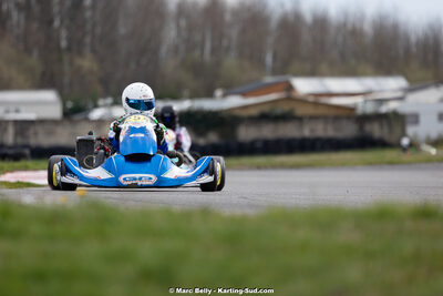 08/03/2026 : 1ère manche de l’Atlantic Trophée à Lescar (photos Marc Belly) 2026 — karting