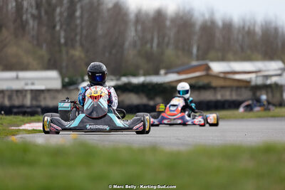 08/03/2026 : 1ère manche de l’Atlantic Trophée à Lescar (photos Marc Belly) 2026 — karting