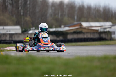 08/03/2026 : 1ère manche de l’Atlantic Trophée à Lescar (photos Marc Belly) 2026 — karting
