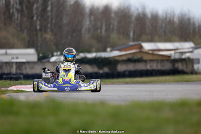 08/03/2026 : 1ère manche de l’Atlantic Trophée à Lescar (photos Marc Belly) 2026 — karting
