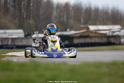 08/03/2026 : 1ère manche de l’Atlantic Trophée à Lescar (photos Marc Belly) 2026 — karting
