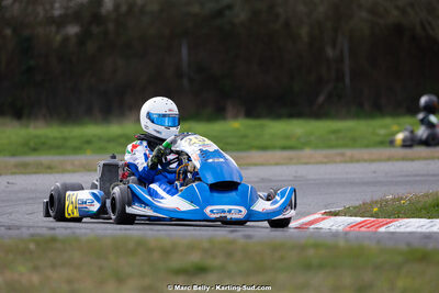 08/03/2026 : 1ère manche de l’Atlantic Trophée à Lescar (photos Marc Belly) 2026 — karting