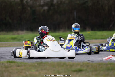 08/03/2026 : 1ère manche de l’Atlantic Trophée à Lescar (photos Marc Belly) 2026 — karting
