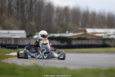 08/03/2026 : 1ère manche de l’Atlantic Trophée à Lescar (photos Marc Belly) 2026 — karting