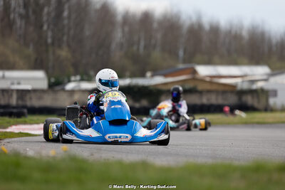 08/03/2026 : 1ère manche de l’Atlantic Trophée à Lescar (photos Marc Belly) 2026 — karting