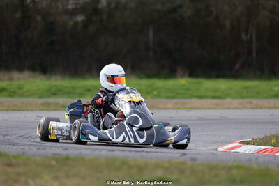 08/03/2026 : 1ère manche de l’Atlantic Trophée à Lescar (photos Marc Belly) 2026 — karting