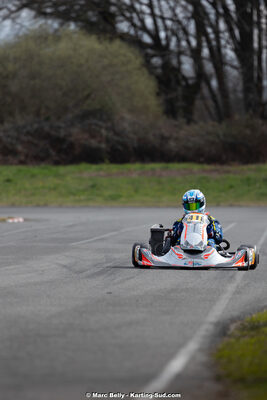 08/03/2026 : 1ère manche de l’Atlantic Trophée à Lescar (photos Marc Belly) 2026 — karting