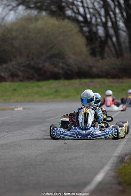 08/03/2026 : 1ère manche de l’Atlantic Trophée à Lescar (photos Marc Belly) 2026 — karting