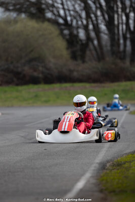 08/03/2026 : 1ère manche de l’Atlantic Trophée à Lescar (photos Marc Belly) 2026 — karting
