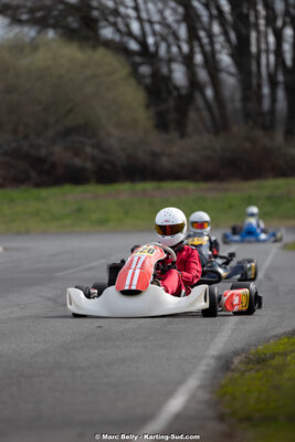 08/03/2026 : 1ère manche de l’Atlantic Trophée à Lescar (photos Marc Belly) 2026 — karting