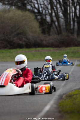 08/03/2026 : 1ère manche de l’Atlantic Trophée à Lescar (photos Marc Belly) 2026 — karting