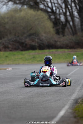 08/03/2026 : 1ère manche de l’Atlantic Trophée à Lescar (photos Marc Belly) 2026 — karting