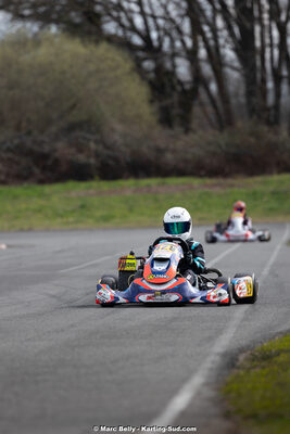 08/03/2026 : 1ère manche de l’Atlantic Trophée à Lescar (photos Marc Belly) 2026 — karting