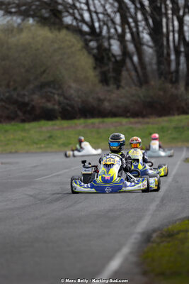 08/03/2026 : 1ère manche de l’Atlantic Trophée à Lescar (photos Marc Belly) 2026 — karting
