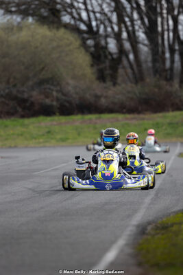 08/03/2026 : 1ère manche de l’Atlantic Trophée à Lescar (photos Marc Belly) 2026 — karting