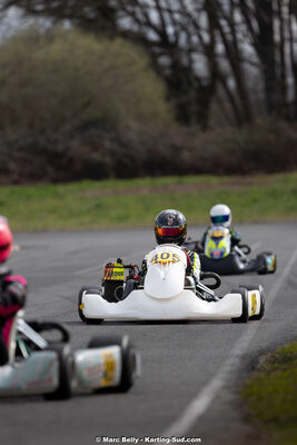 08/03/2026 : 1ère manche de l’Atlantic Trophée à Lescar (photos Marc Belly) 2026 — karting