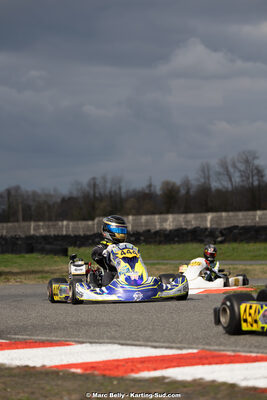 08/03/2026 : 1ère manche de l’Atlantic Trophée à Lescar (photos Marc Belly) 2026 — karting