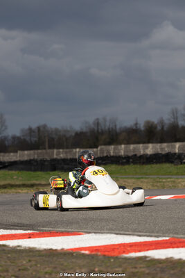 08/03/2026 : 1ère manche de l’Atlantic Trophée à Lescar (photos Marc Belly) 2026 — karting