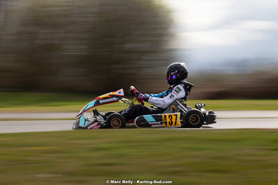 08/03/2026 : 1ère manche de l’Atlantic Trophée à Lescar (photos Marc Belly) 2026 — karting