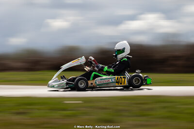 08/03/2026 : 1ère manche de l’Atlantic Trophée à Lescar (photos Marc Belly) 2026 — karting