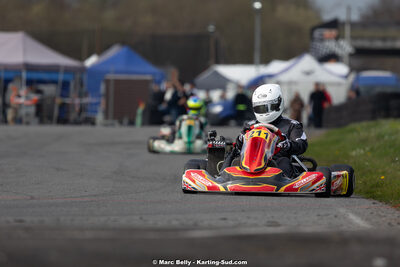 08/03/2026 : 1ère manche de l’Atlantic Trophée à Lescar (photos Marc Belly) 2026 — karting