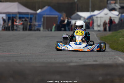08/03/2026 : 1ère manche de l’Atlantic Trophée à Lescar (photos Marc Belly) 2026 — karting