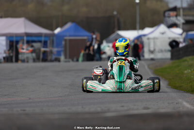08/03/2026 : 1ère manche de l’Atlantic Trophée à Lescar (photos Marc Belly) 2026 — karting