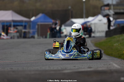 08/03/2026 : 1ère manche de l’Atlantic Trophée à Lescar (photos Marc Belly) 2026 — karting