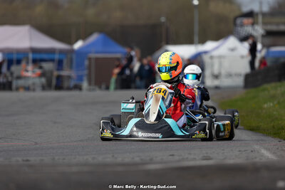 08/03/2026 : 1ère manche de l’Atlantic Trophée à Lescar (photos Marc Belly) 2026 — karting